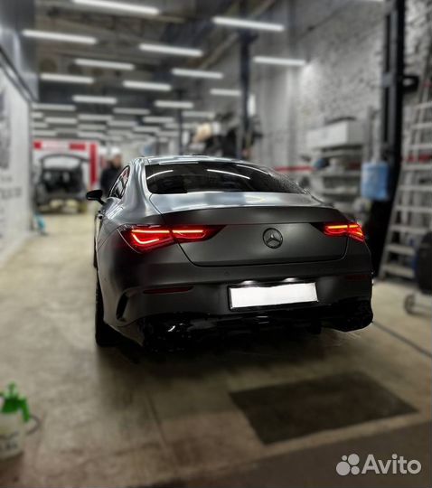 Обвес стиль CLA45 AMG на Mercedes CLA C118