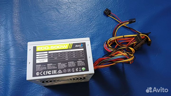 Блок питания Aerocool eco 500w
