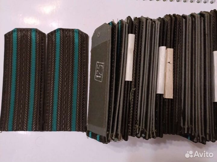 Погоны старшего офицерского состава времён СССР