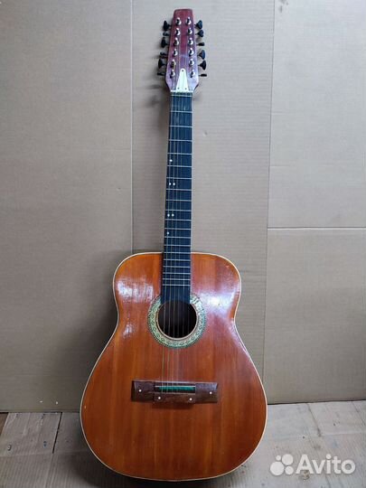 Гитара 12 струнная. Фабрика Луначарского