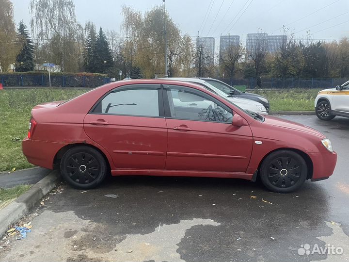 Kia Cerato 2.0 МТ, 2006, 205 000 км