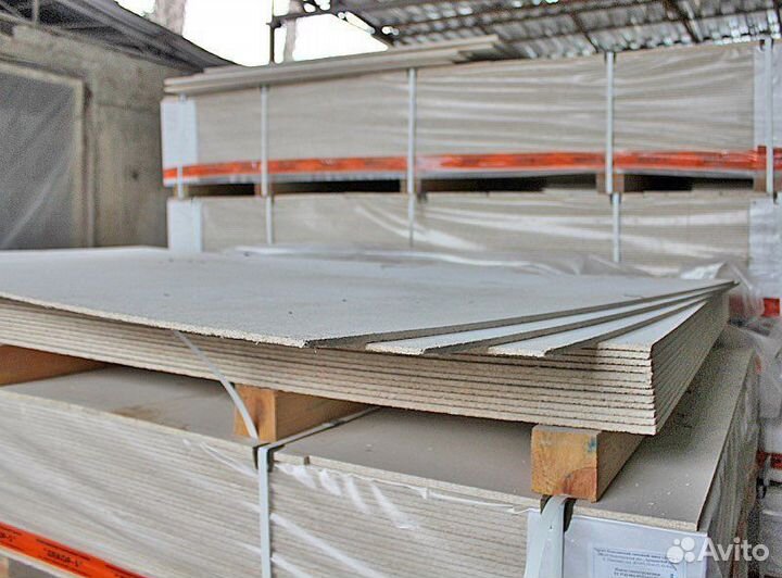 Гипсостружечная плита 12 мм влагостойкая