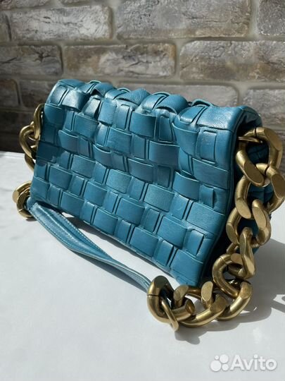 Сумка летняя кожа море zara