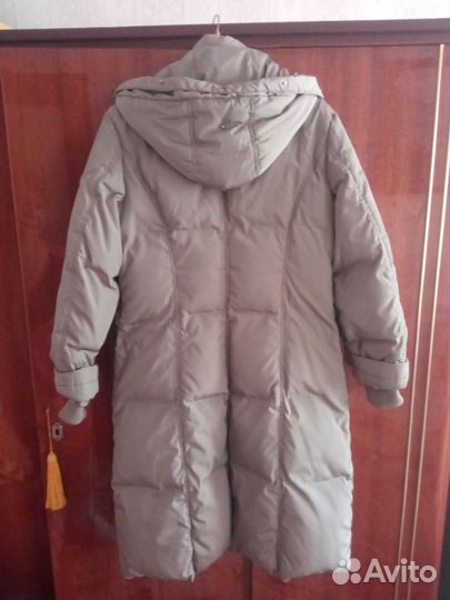 Шуба мутоновая с капюшоном