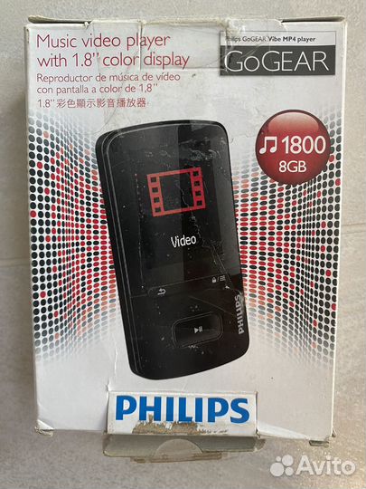 Mp3 плеер Philips SA4VBE08KF