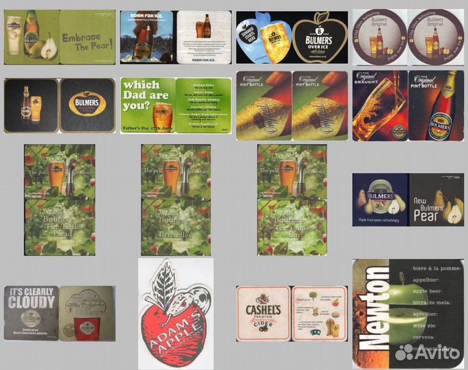 Непивные бирдекели - сидр, виски, ром, джин и др