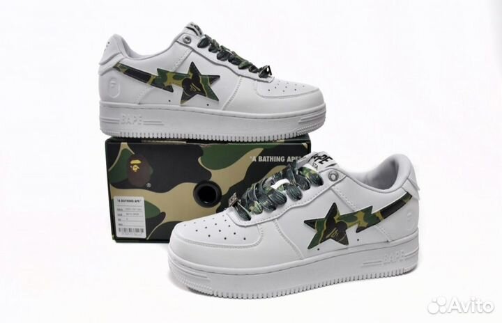 Кроссовки bape sta