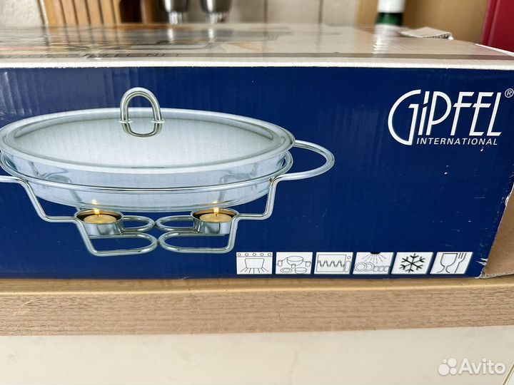 Сервировочный мармит с подогревом Gipfel 3,0