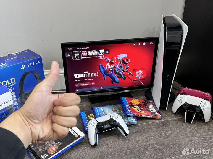 Sony playstation ps 5 ps5 c 700 играми