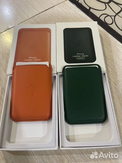 Кошелек apple wallet magsafe для iPhone кардхолдер