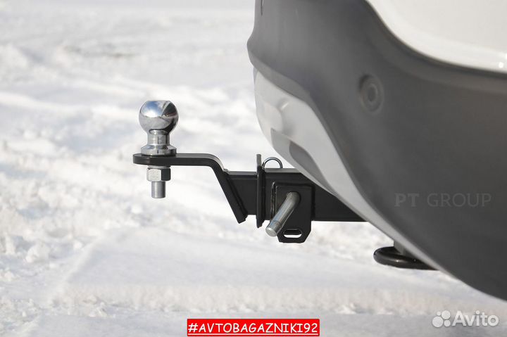 Фаркоп (тсу) под квадрат для LADA Vesta