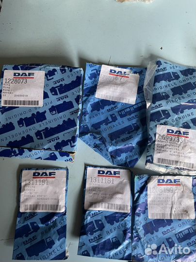 Сальники и уплотнительные кольца кпп DAF