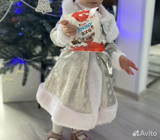 Костюм снегурочки детский