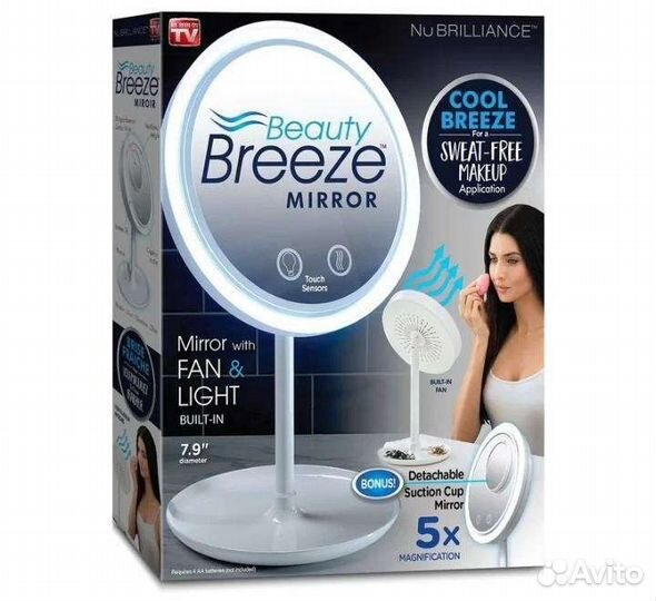 Зеркало Настольное круглое