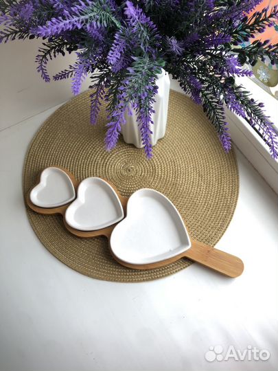 Менажница сердце