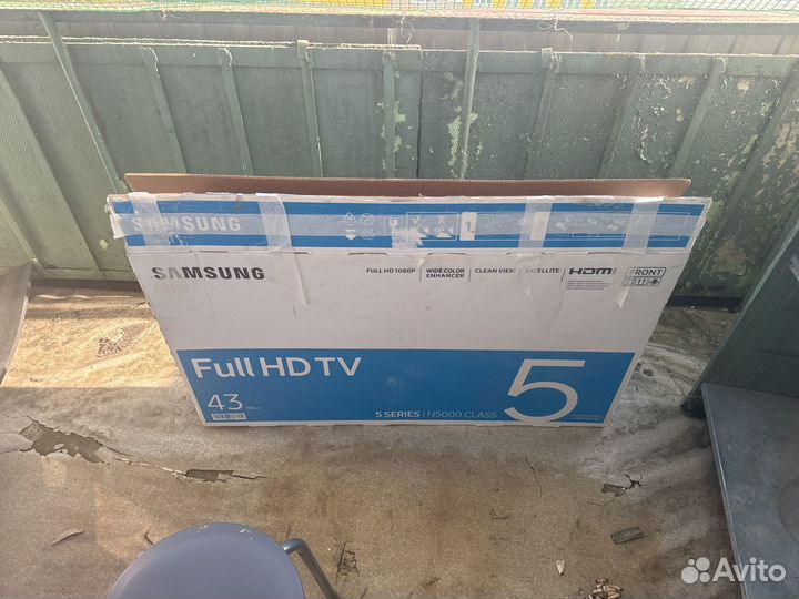 Телевизор samsung 43 бу