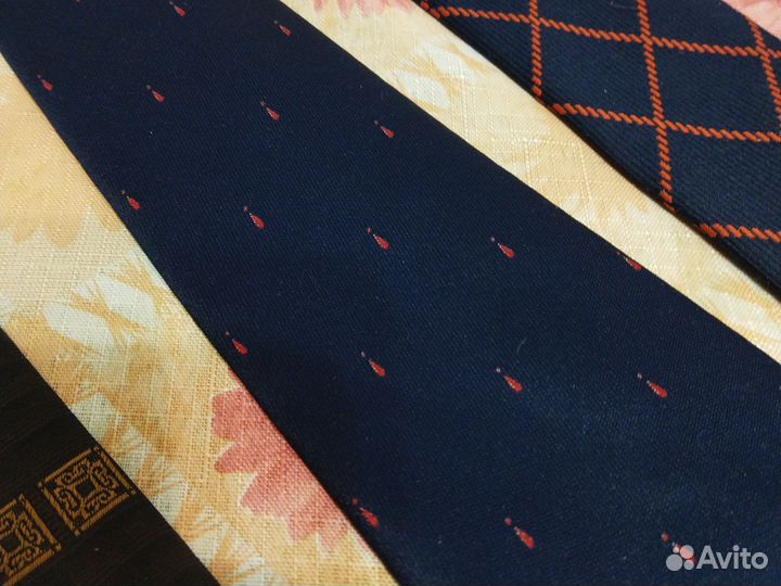 Галстук СССР винтаж, цена за всё