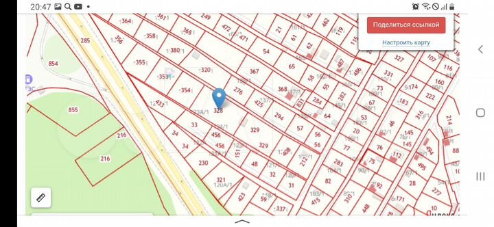 Участок 19,5 сот. (СНТ, ДНП)