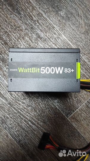 Блок питания Zalman Wattbit 500W