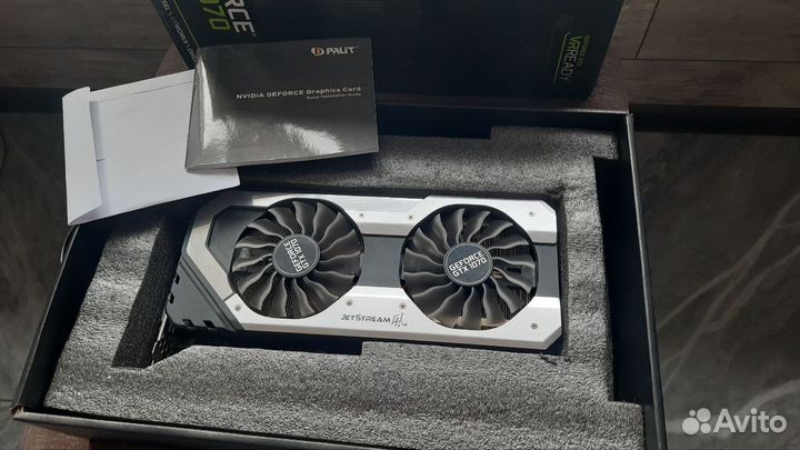 Видеокарта GTX 1070 Palit Jetstream 8gb