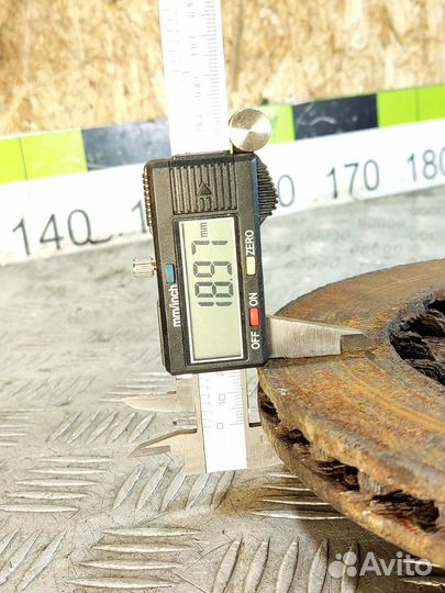 Диск тормозной передний Vaz 2112