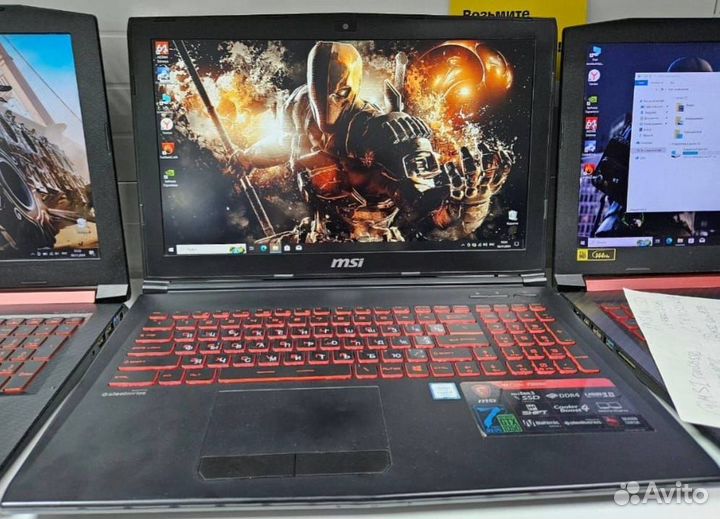 2 ноутбука MSI +acer на отправку, бронь продано