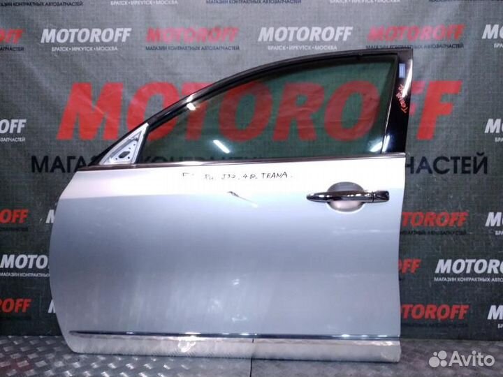 Дверь передняя левая Ниссан Тиана J32 светла А49