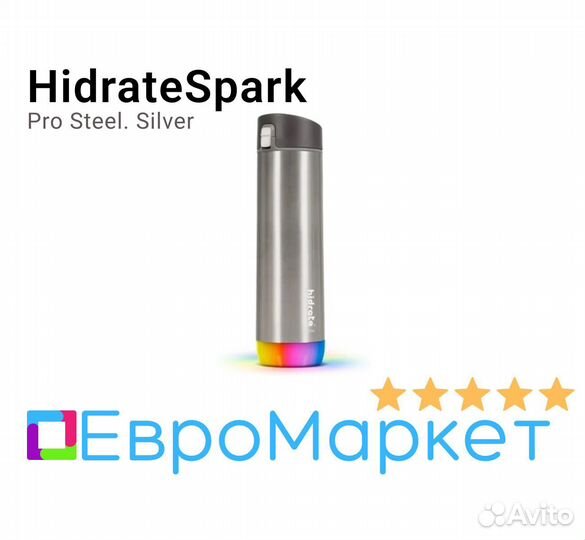 HidrateSpark Silver