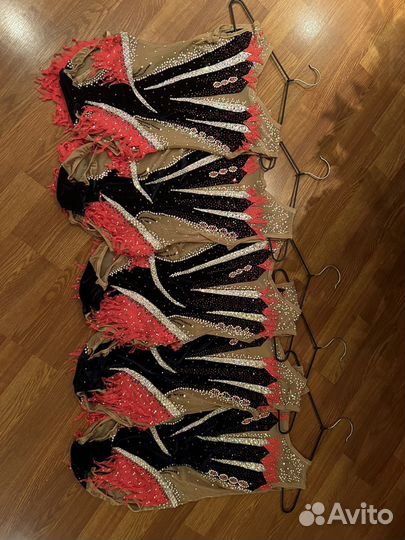 Групповые купальники для художественной гимнастики