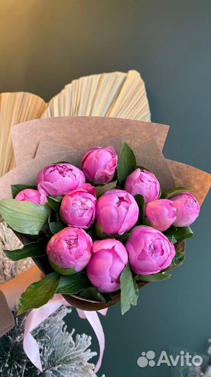 Пионы цветы букеты розы с доставкой