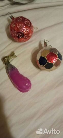 Елочные игрушки СССР