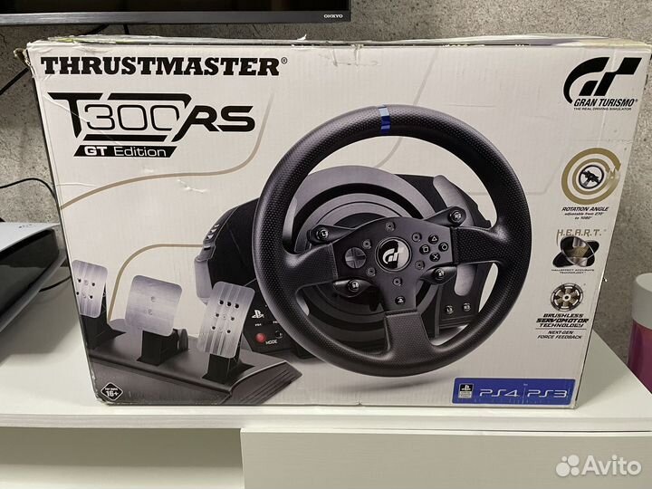 Руль thrustmaster t300rs gt