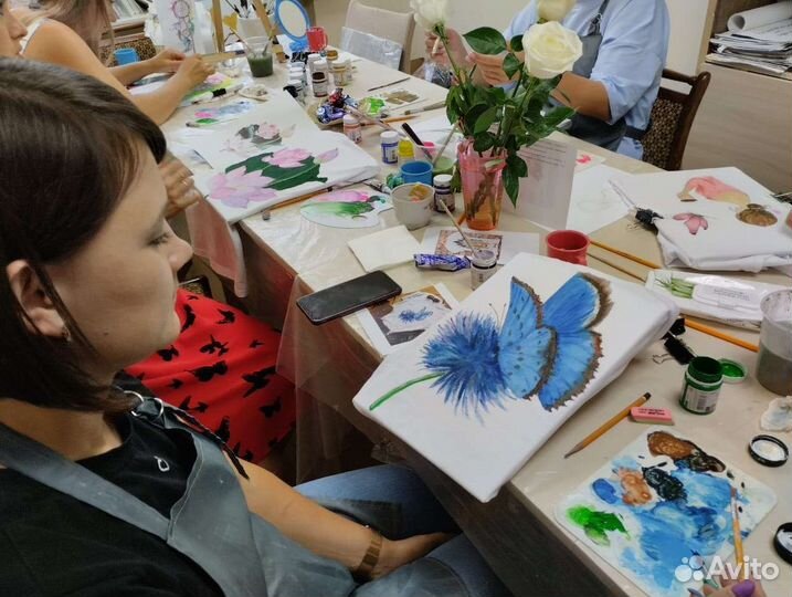 Футболка роспись