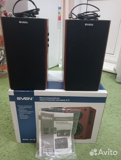 Акустические колонки sven 612