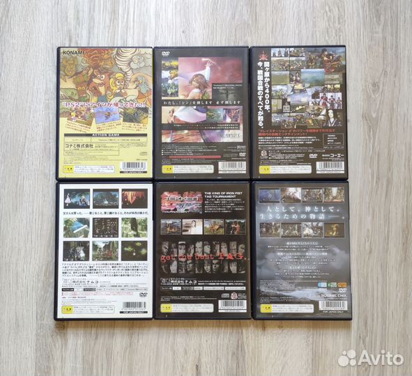 Игры диски на ps2 лицензия (ntsc-J)