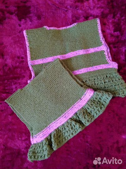 Жилетка для девочки вязаная