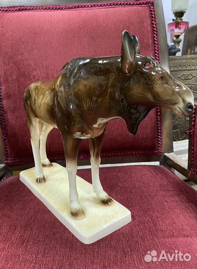 Фигурка лося. Германия. 20 век
