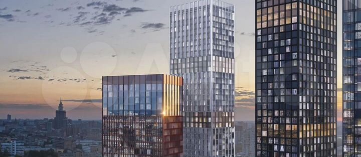 1-к. квартира, 42,8 м², 32/49 эт.