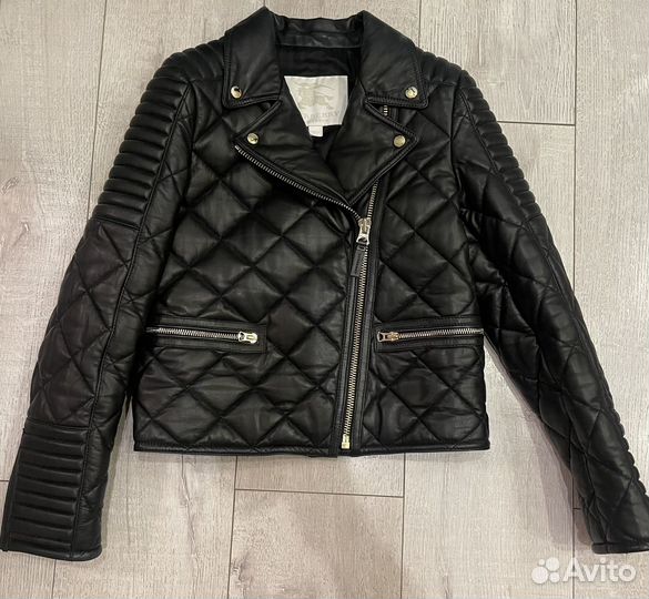 Куртка кожаная для девочки