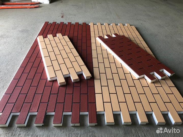 Фасадные термопанели, баварская кладка