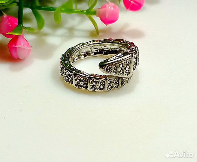 Кольцо bvlgari serpenti