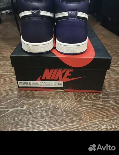 Nike air jordan 1 high court purple