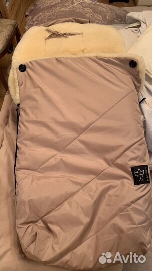 Зимний конверт в коляску