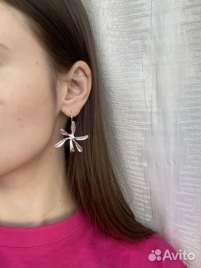 Серьги, кольцо, цепочки