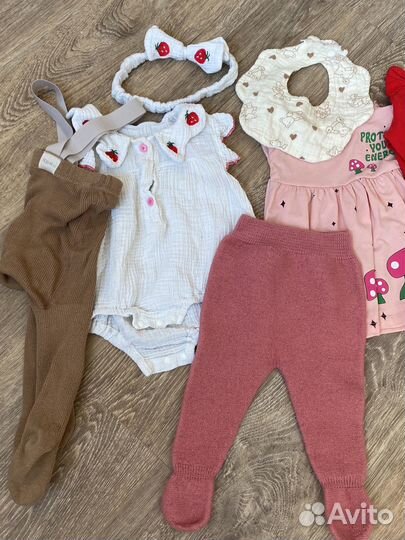 Вещи на девочку от 6 до 12 месяцев