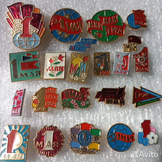 Значок 1 Мая