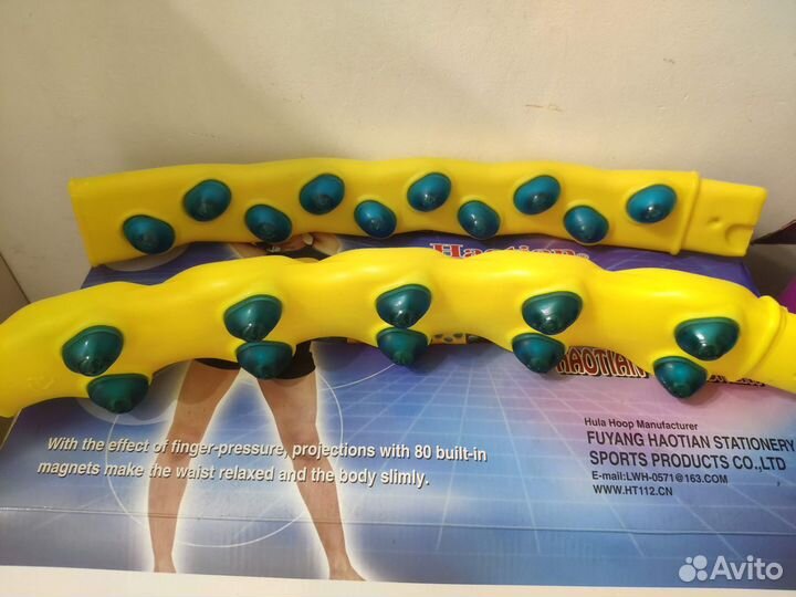 Обруч разборной хулахуп для похудения запчасти