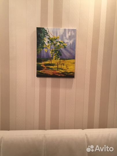 Картина учителю осень осенний пейзаж