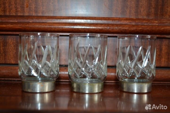 Стакан, рюмка, хрсталь, СССР