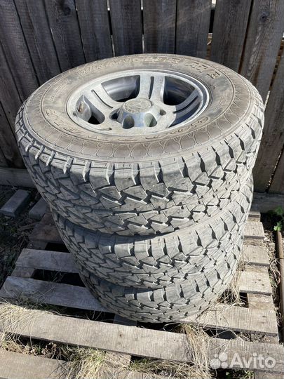 Колеса в сборе r16 toyota prado